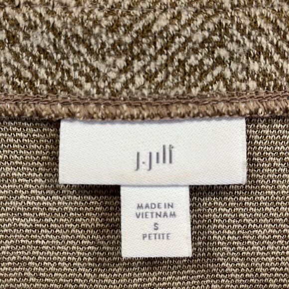 J.Jill beige quarter sleeve crewneck dress - Picture 2 of 5